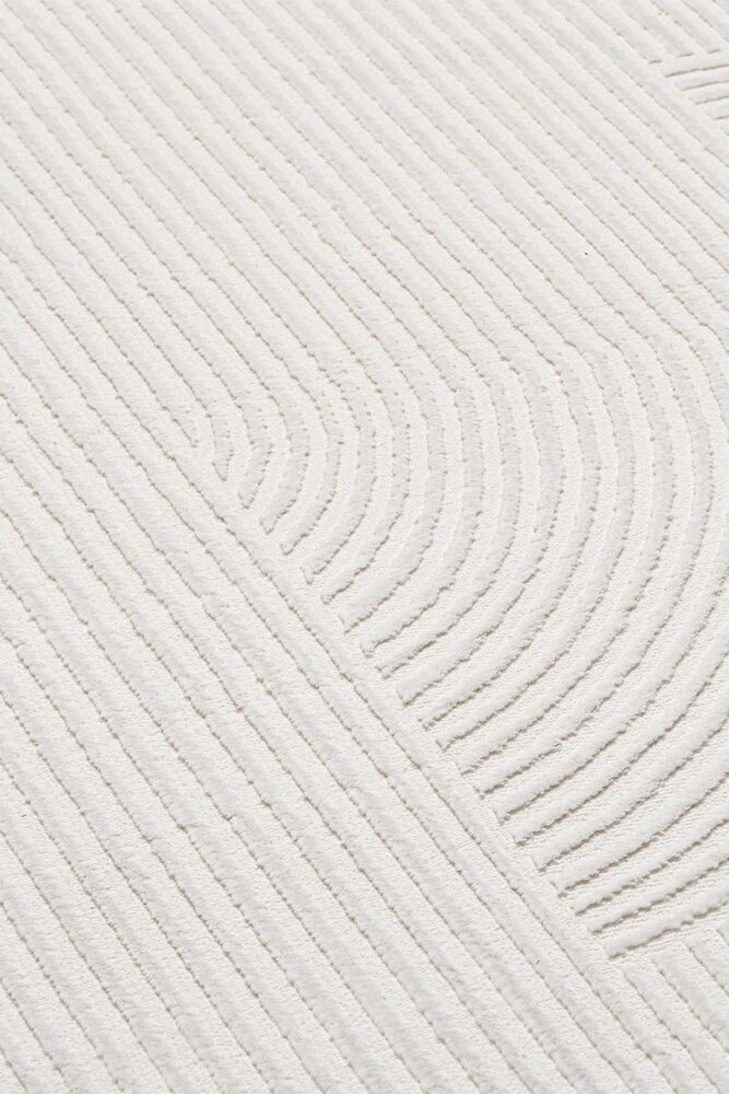 Nara Modern Japandi Stijl vloerkleed - Crème Nara Modern Japandi Stijl vloerkleed - Crème