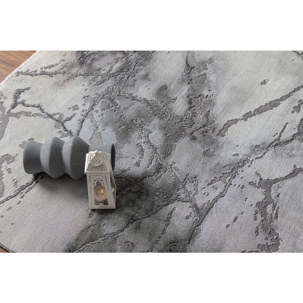 CARRARA MODERN GRIJS VLOERKLEED MARMER DESIGN