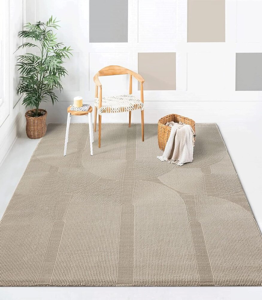 Aurelia Modern Beige vloerkleed - Aurelia Modern Beige vloerkleed -