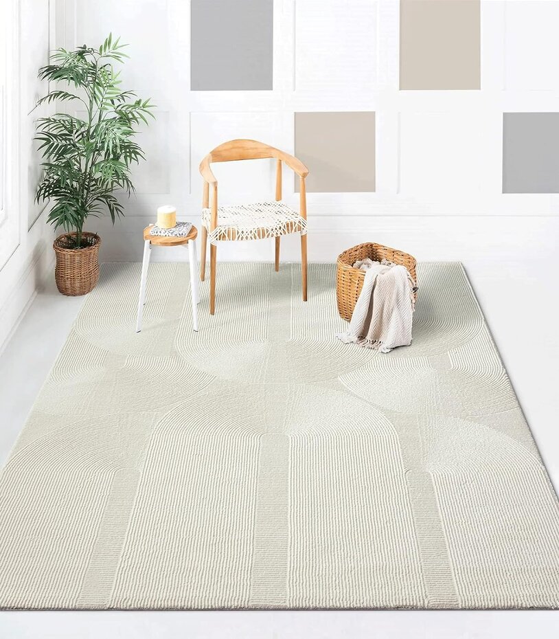 Aurelia Modern Crème vloerkleed -