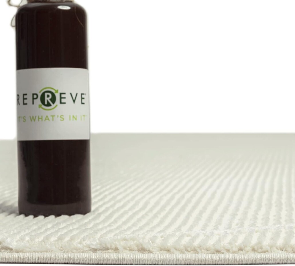Aurelia Modern Crème vloerkleed - Geruit