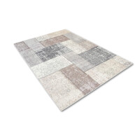 BURANO VLOERKLEED PATCHWORK VINTAGE - TAUPE - GRIJS