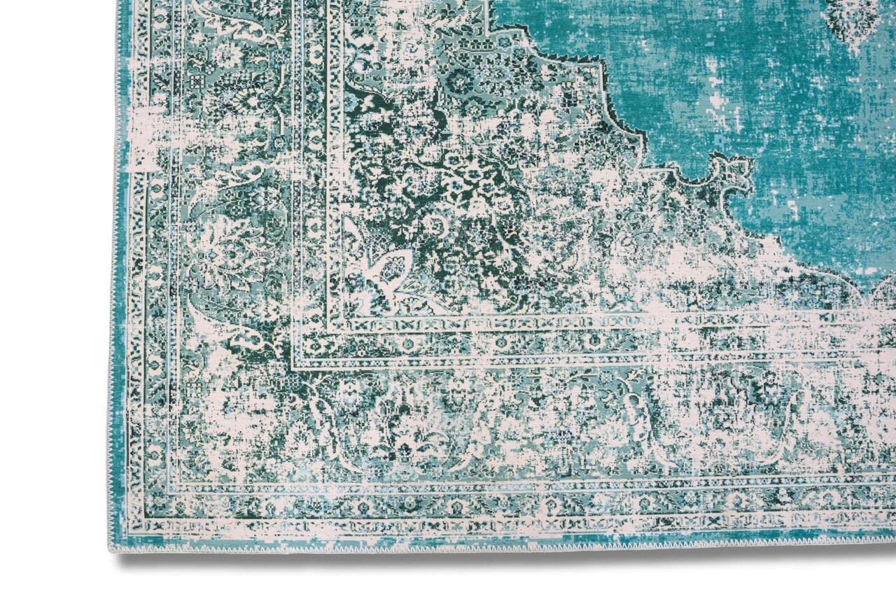 Vintage vloerkleed - Burano Mintgroen Vintage vloerkleed - Burano Mintgroen