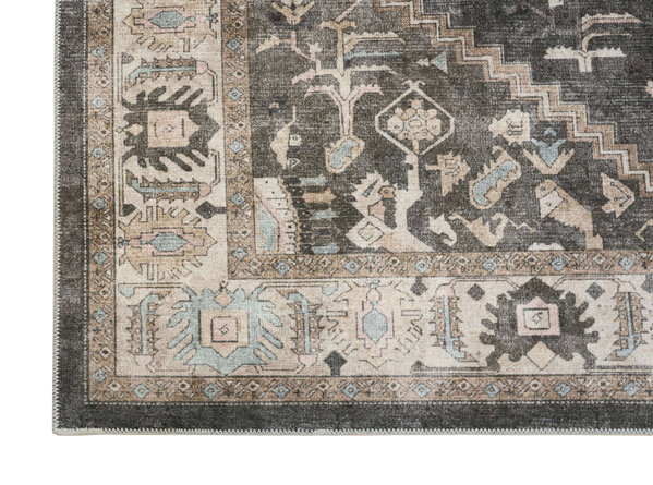 Burano vloerkleed - Medaillon Vintage - Grijs - Taupe