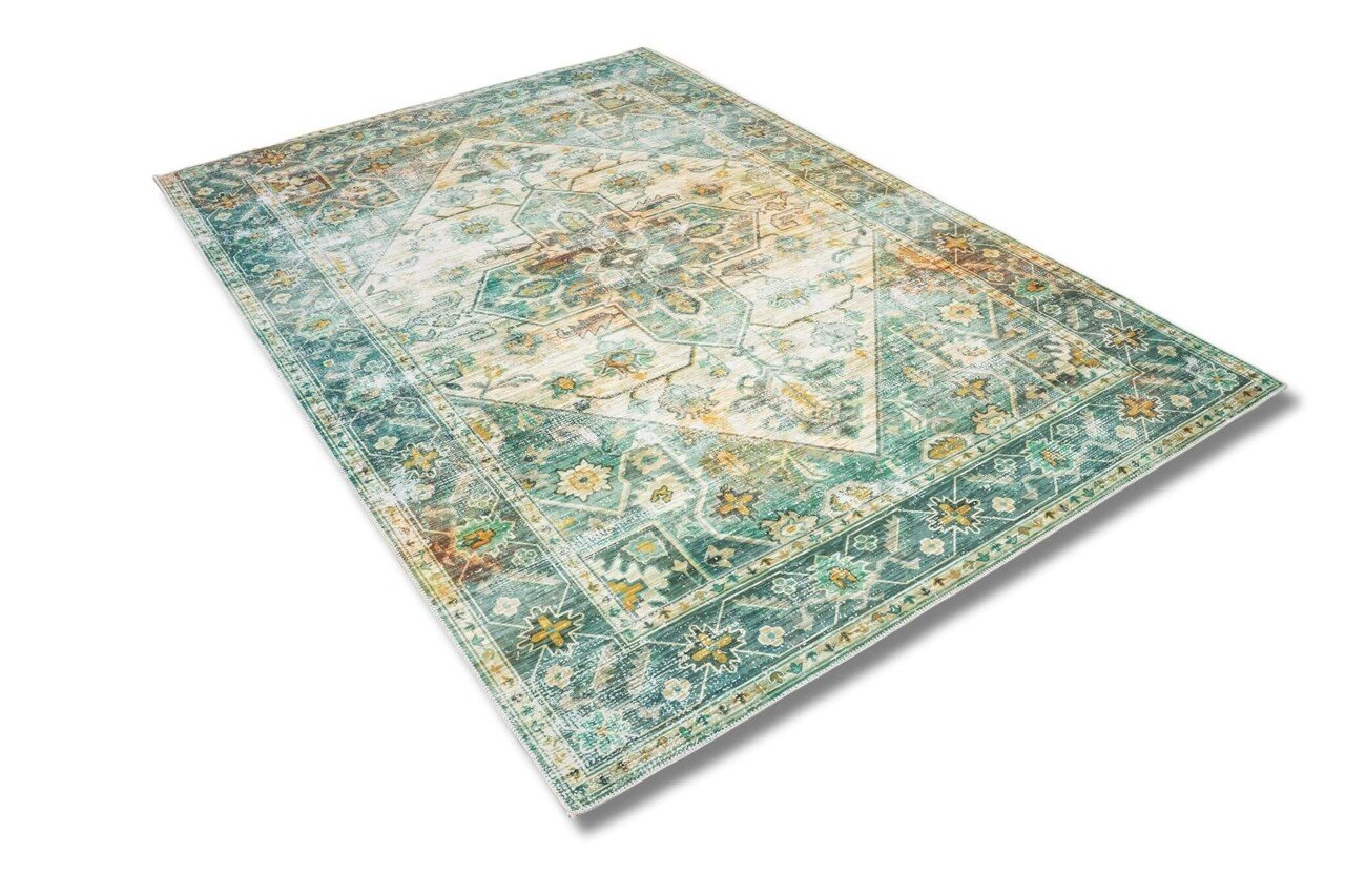 Vintage vloerkleed - Burano Groen