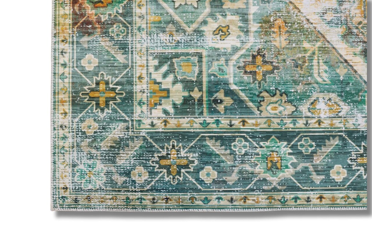 Vintage vloerkleed - Burano Groen