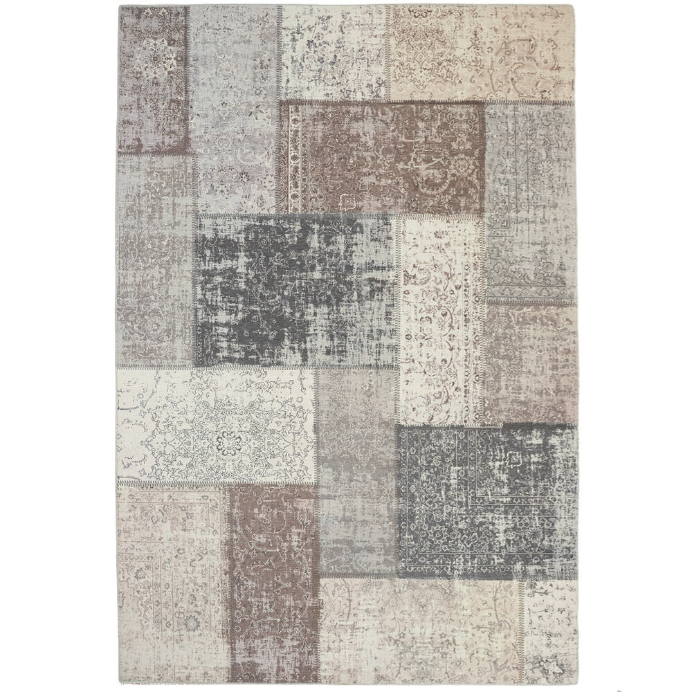 BURANO VLOERKLEED PATCHWORK VINTAGE - TAUPE - GRIJS