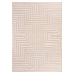 CARA VLOERKLEED LABYRINTH MODERN JAPANDI - BEIGE