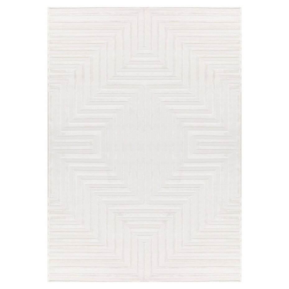 Cara vloerkleed - Labyrinth Modern Japandi - Crème Cara vloerkleed - Labyrinth Modern Japandi - Crème