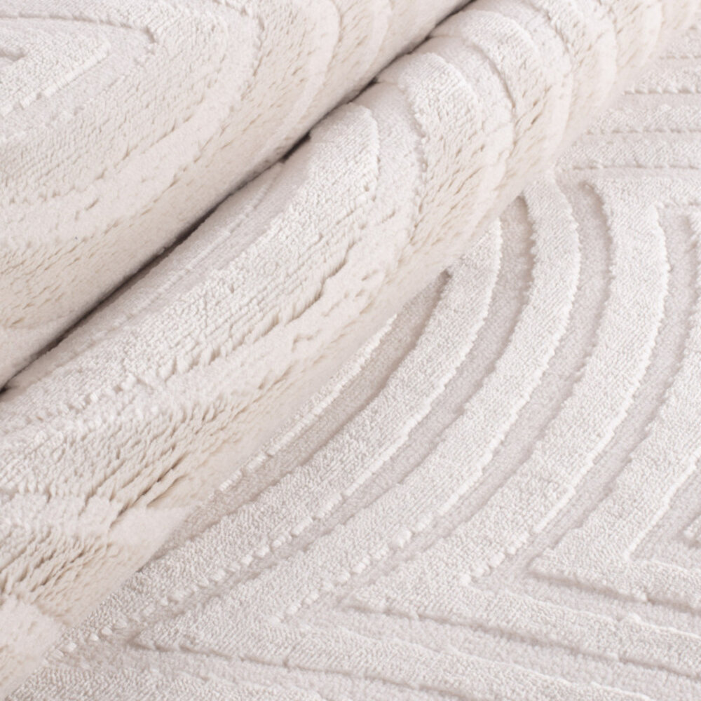 Cara vloerkleed - Duna Modern Japandi - Crème Cara vloerkleed - Duna Modern Japandi - Crème