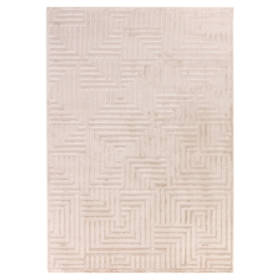 Cara vloerkleed - Cubico Modern Japandi - Beige Cara vloerkleed - Cubico Modern Japandi - Beige