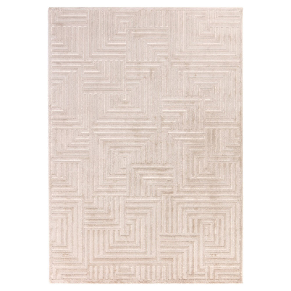 Cara vloerkleed - Cubico Modern Japandi - Beige Cara vloerkleed - Cubico Modern Japandi - Beige