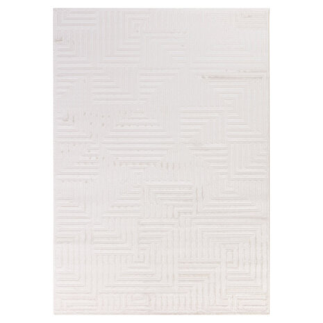 Cara vloerkleed - Cubico Modern Japandi - Crème