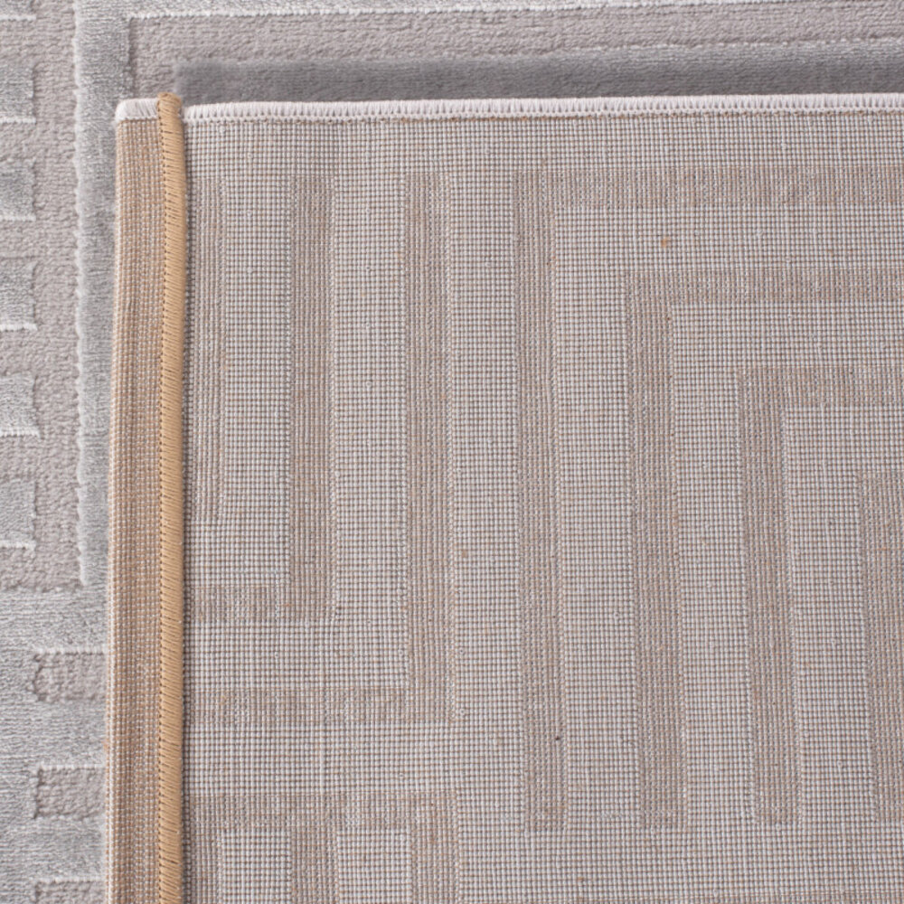 Cara vloerkleed - Cubico Modern Japandi - Zilver Cara vloerkleed - Cubico Modern Japandi - Zilver