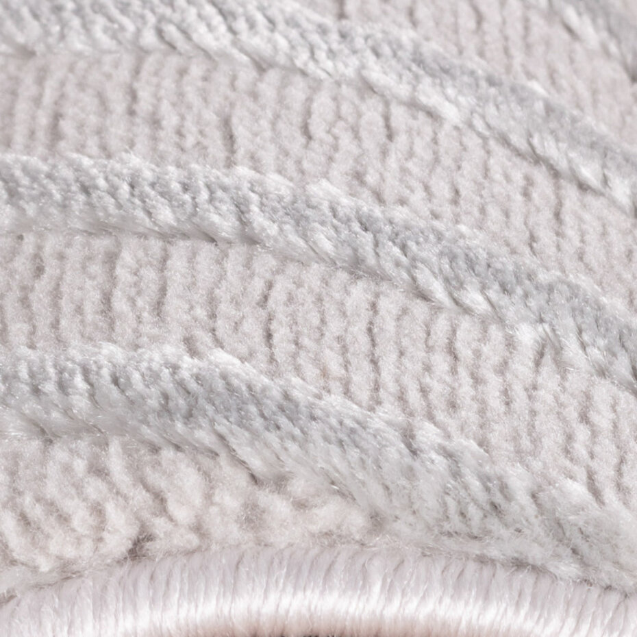 Cara vloerkleed - Intersecto Modern Japandi - Zilver Cara vloerkleed - Intersecto Modern Japandi - Zilver