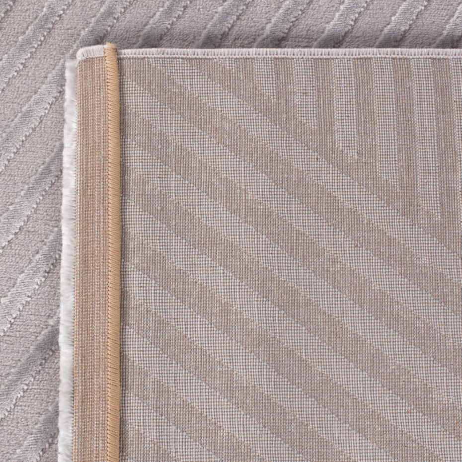 Cara vloerkleed - Intersecto Modern Japandi - Zilver Cara vloerkleed - Intersecto Modern Japandi - Zilver