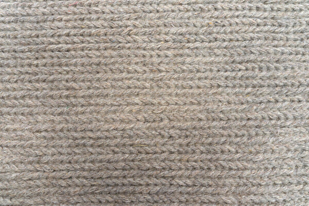 Rati vloerkleed - Handgeweven Wol Gevlochten Modern - Beige / Taupe