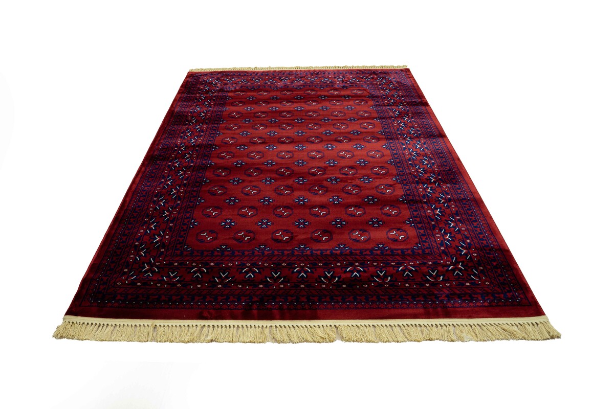 Isfahan vloerkleed - Perzisch Medaillon Klassiek - Rood