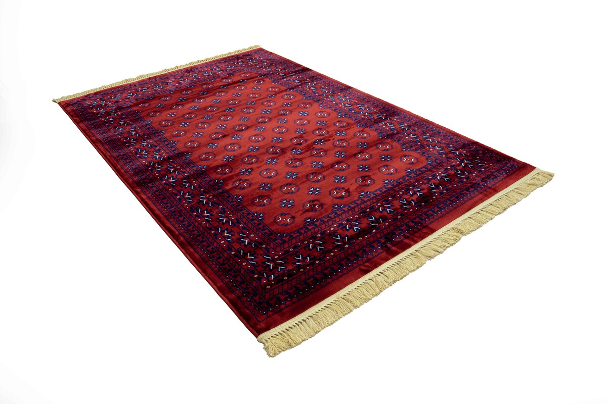 Isfahan vloerkleed - Perzisch Medaillon Klassiek - Rood
