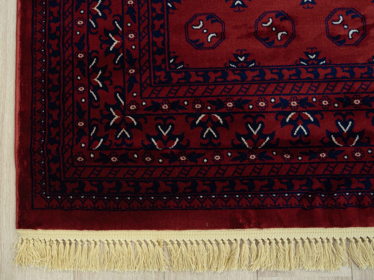 Isfahan vloerkleed - Perzisch Medaillon Klassiek - Rood