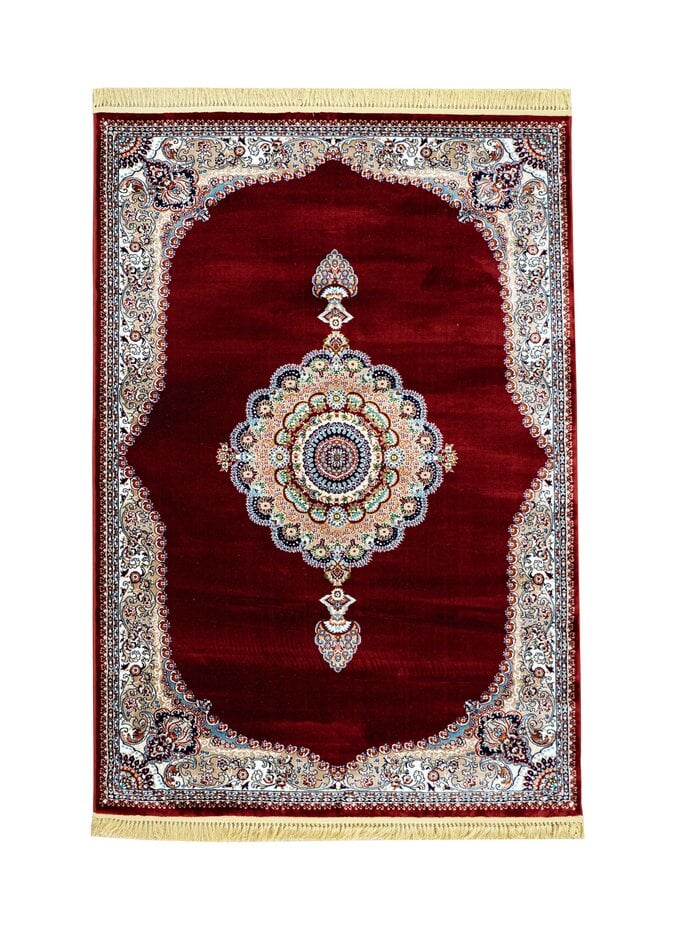Oosters tapijt - Isfahan Medaillon Rood