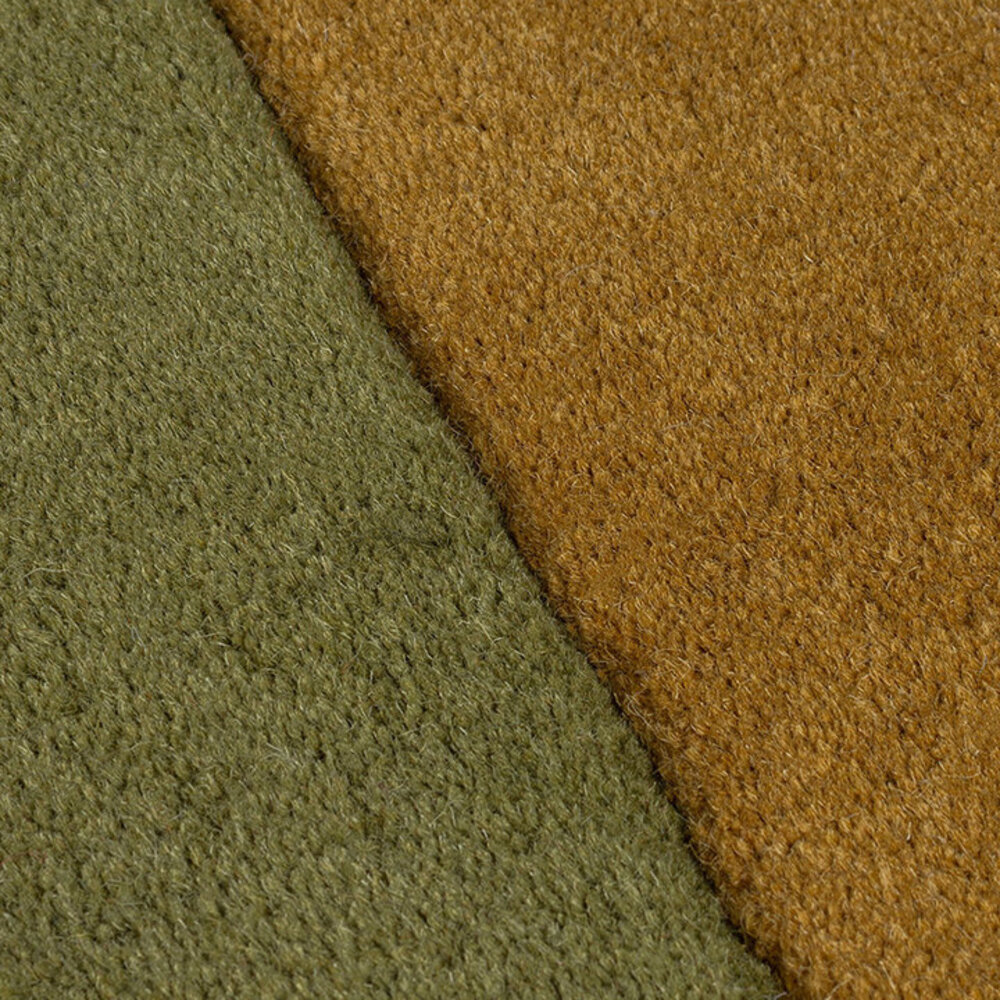 flycarpets ABSTRACT VLOERKLEED Stracto Lozenge - Organische Vorm MODERN - GROEN / MULTI