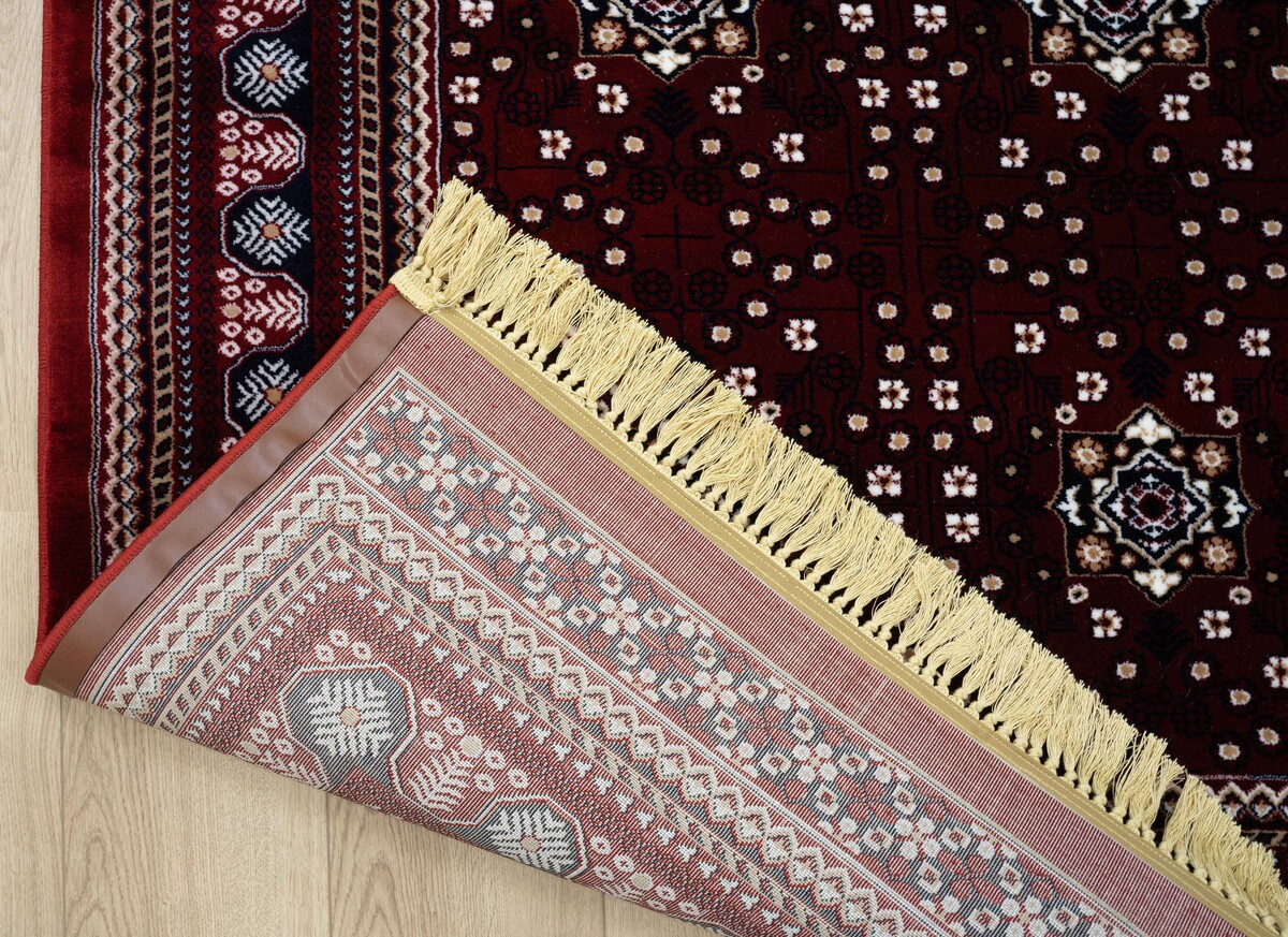 Isfahan vloerkleed - Oosters Medaillon Klassiek - Rood