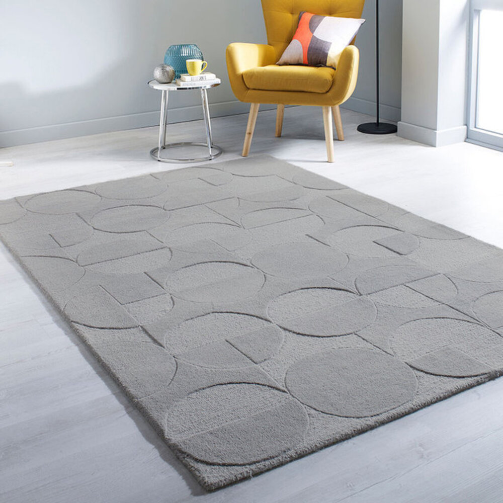 flycarpets MODERN WOLLEN VLOERKLEED - GIGI GRIJS