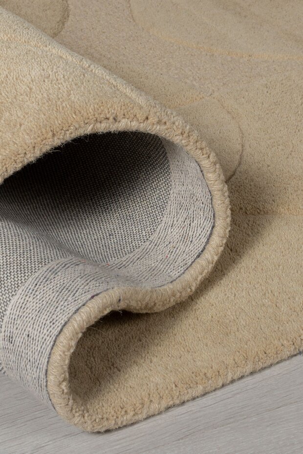 Modern Wollen vloerkleed - Gigi Naturel / Beige