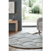 flycarpets ROND WOLLEN VLOERKLEED - GIGI GRIJS