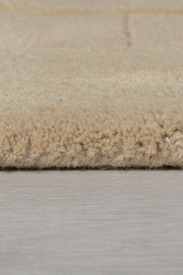 Rond Wollen vloerkleed - Gigi Naturel / Beige Rond Wollen vloerkleed - Gigi Naturel / Beige