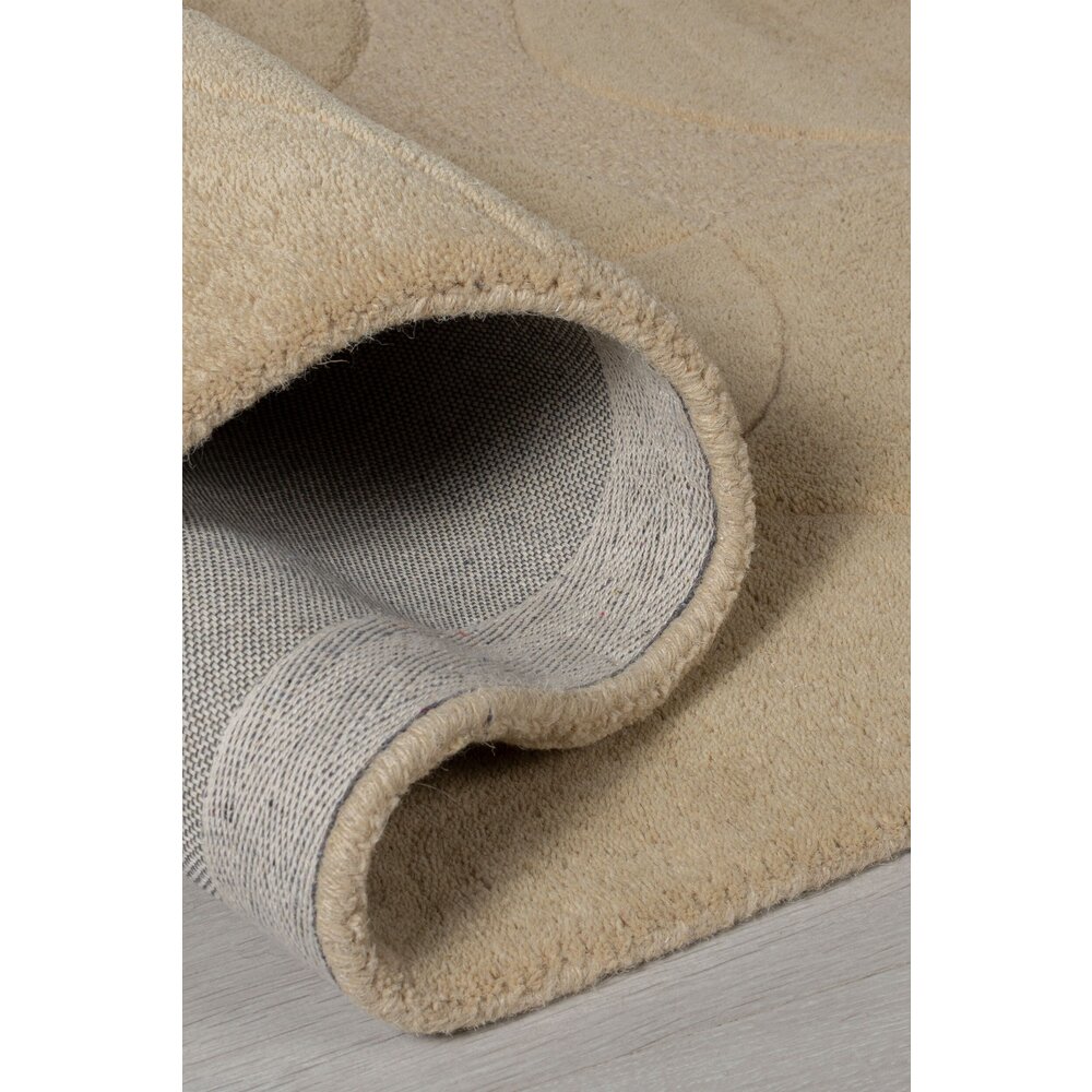 flycarpets ROND WOLLEN VLOERKLEED - GIGI NATUREL / BEIGE