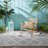 ALGARVE INDOOR & OUTDOOR CRÈME / GRIJS VLOERKLEED SCANDINAVISCH DESIGN