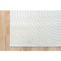 ALGARVE PLUS VLOERKLEED INDOOR & OUTDOOR - ABSTRACT CIRKELVORMIGE PATRONEN MODERN - CREME