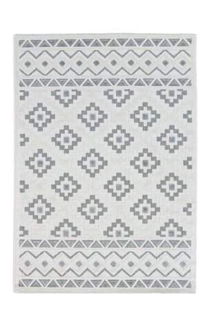 Algarve Indoor & Outdoor Crème / Grijs vloerkleed - Scandinavisch Design Algarve Indoor & Outdoor Crème / Grijs vloerkleed - Scandinavisch Design