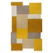 Abstract vloerkleed - Stracto Collage - Organische Vorm Modern - Okergeel Abstract vloerkleed - Stracto Collage - Organische Vorm Modern - Okergeel