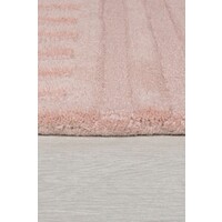 flycarpets ZEN VLOERKLEED JAPANDI - LAAGPOLIG - 100% WOL MODERN - ROZE