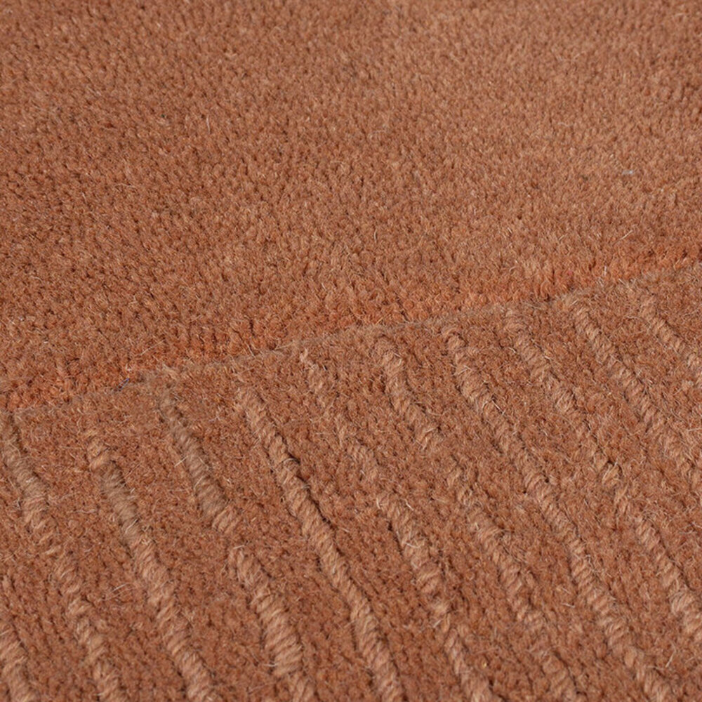Wollen vloerkleed - Tuscany Terracotta