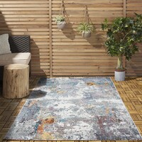 SENA VINTAGE GRIJS / MULTI VLOERKLEED INDOOR EN OUTDOOR