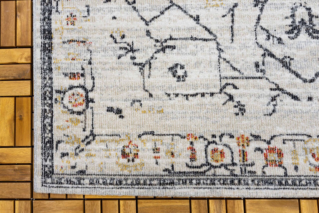 Sena Indoor & Outdoor Crème vloerkleed - Sena Indoor & Outdoor Crème vloerkleed -