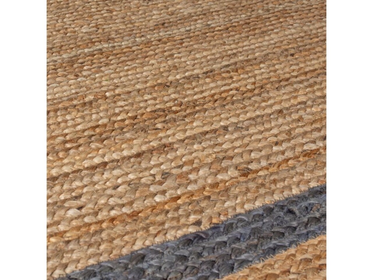 Grace vloerkleed - Jute - Laagpolig Modern - Naturel / Grijs Grace vloerkleed - Jute - Laagpolig Modern - Naturel / Grijs