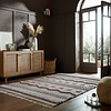 flycarpets MEDINA VLOERKLEED JUTE - LAAGPOLIG MODERN - NATUREL / GRIJS