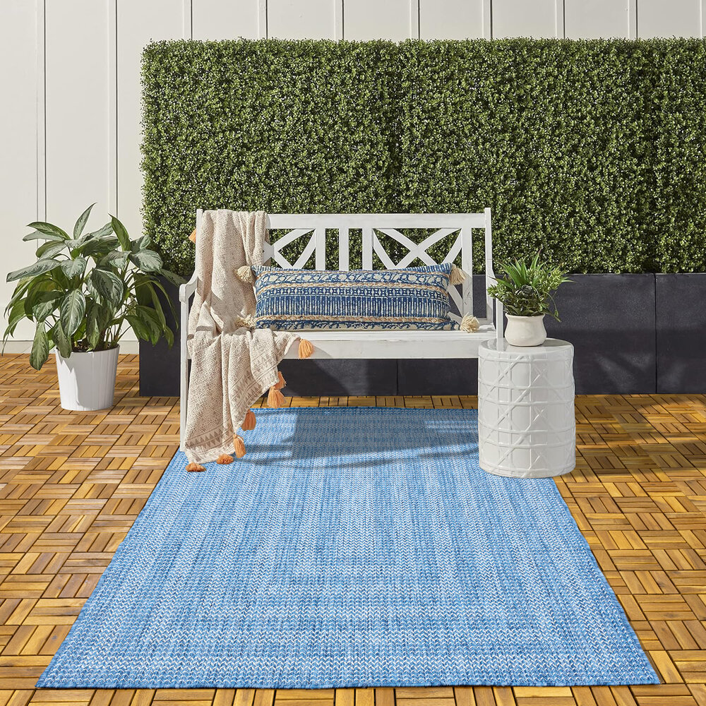 SUNSET BUITENKLEED INDOOR & OUTDOOR  BLAUW