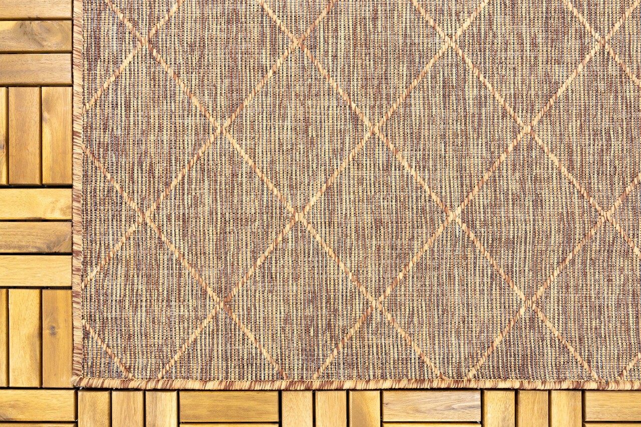 Sunset Buitenkleed Indoor & Outdoor Bruin