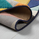 Rond Laagpolig vloerkleed - Rhumba Modern Spectro - Multi Rond Laagpolig vloerkleed - Rhumba Modern Spectro - Multi