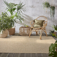 JUTE LOOK BUITENKLEED - CERES CIRKEL NATUREL