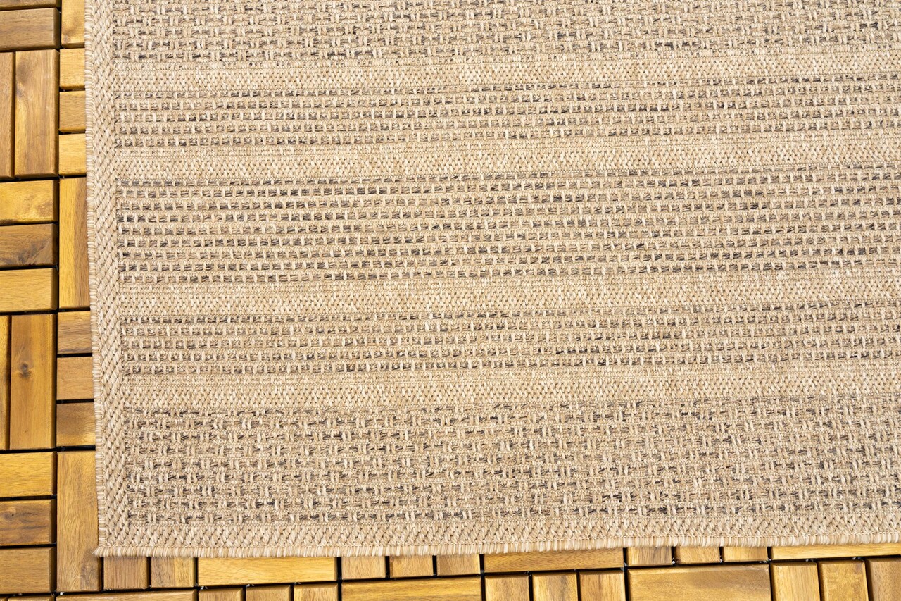 Jute Look Buitenkleed - Ceres Gestreept Naturel Jute Look Buitenkleed - Ceres Gestreept Naturel