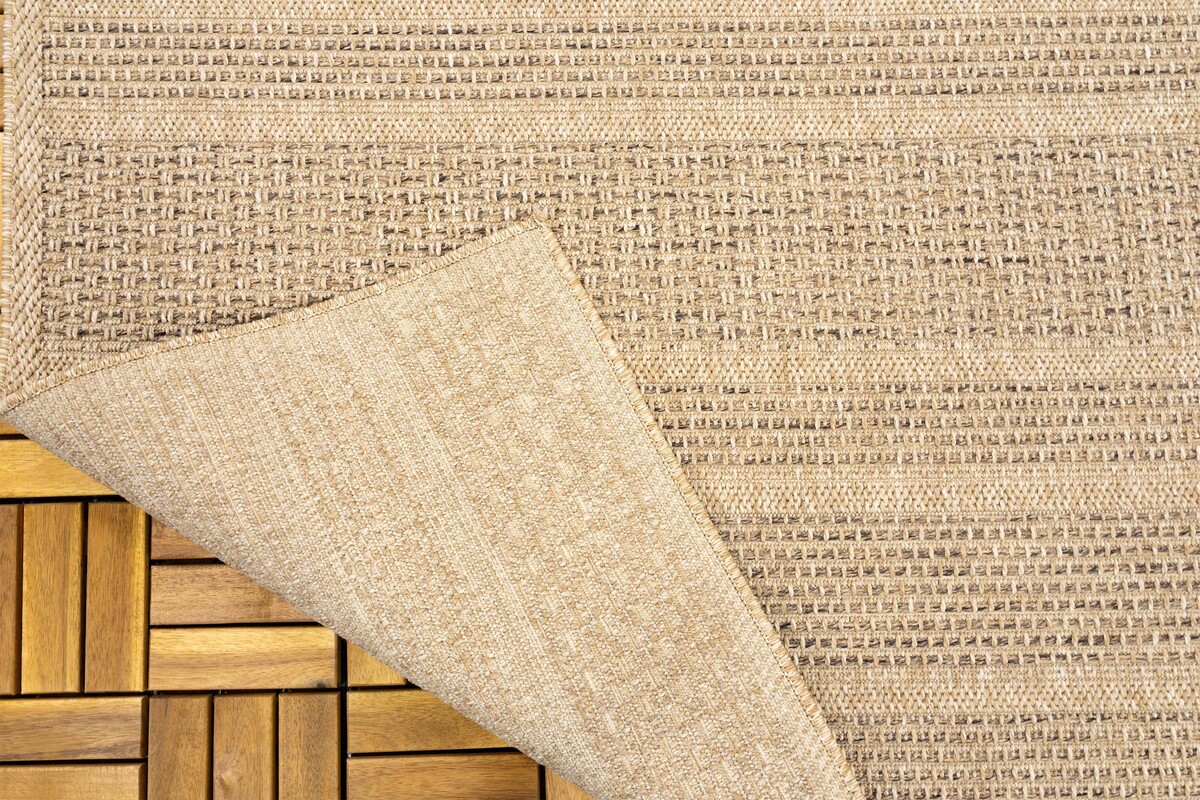 Jute Look Buitenkleed - Ceres Gestreept Naturel Jute Look Buitenkleed - Ceres Gestreept Naturel