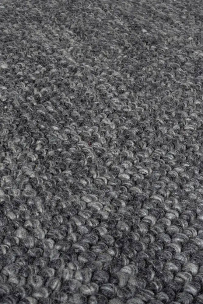 Minerals Uni vloerkleed - Laagpolig - Wol - Bolletjes Modern - Grijs Minerals Uni vloerkleed - Laagpolig - Wol - Bolletjes Modern - Grijs