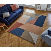 flycarpets ALWYN VLOERKLEED LAAGPOLIG - 100% WOL - GEO MODERN - MULTI